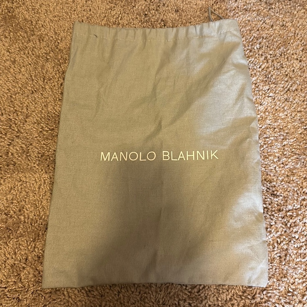 Manolo blahnik dust bag